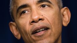 US President Barack Obama speaks about equal pay during an event to mark the 7th Anniversary of the signing of the Lilly Ledbetter Fair Pay Act January 29, 2016 in Washington, DC.